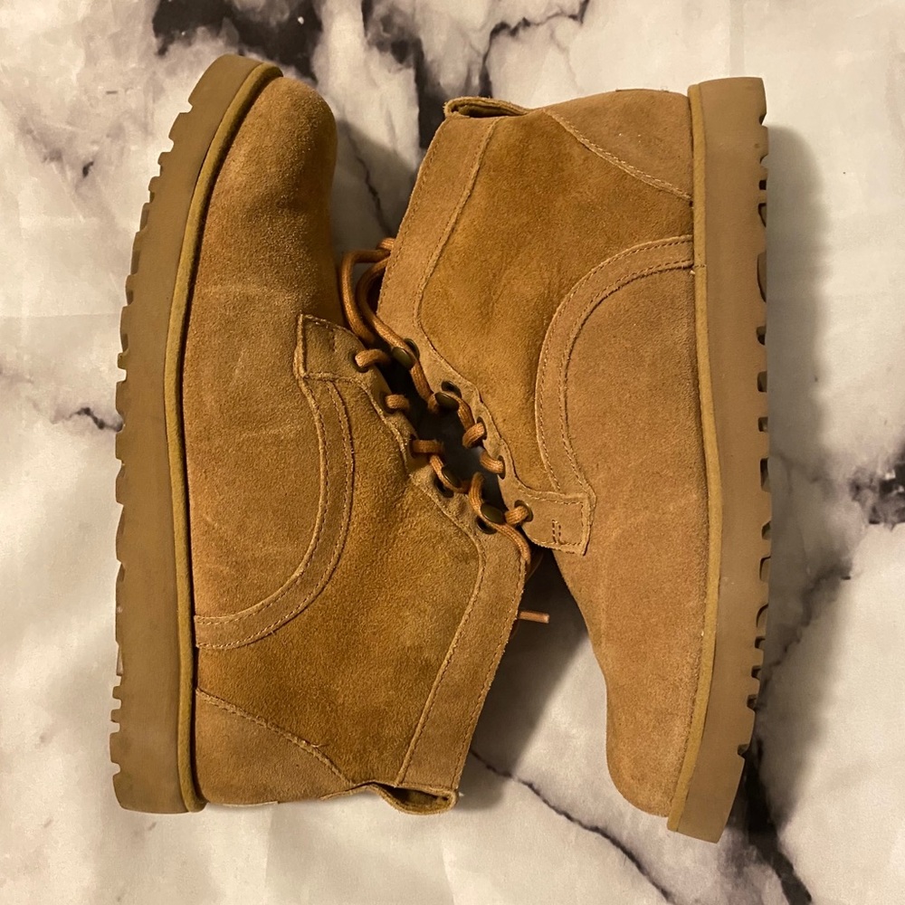 UGG Tan Ankle Boots